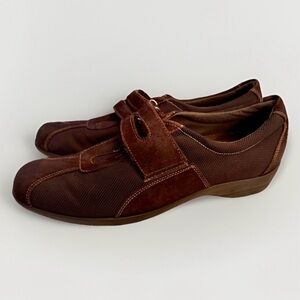 MUNRO Sport American Womens Joliet BROWN Suede Sz 8 N (Retails $185)